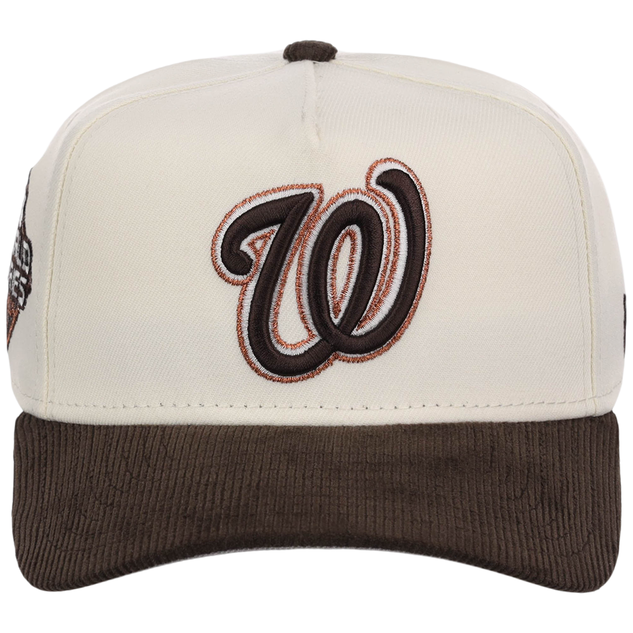 Washington Nationals MLB Chrome Walnut Cord New Era 59FORTY
