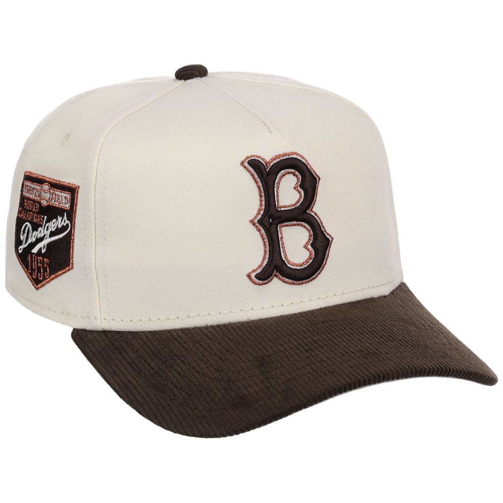 Brooklyn Dodgers MLB Chrome Walnut Cord New Era 59FORTY