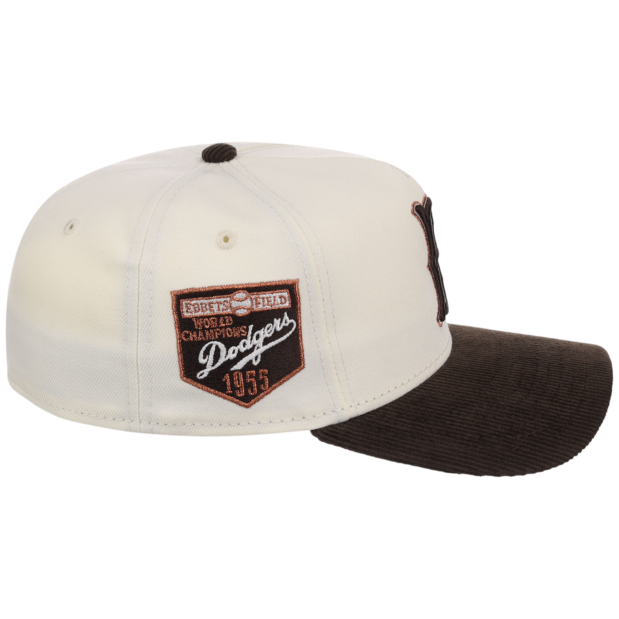 Brooklyn Dodgers MLB Chrome Walnut Cord New Era 59FORTY