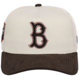 Brooklyn Dodgers MLB Chrome Walnut Cord New Era 59FORTY