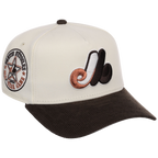 Montreal Expos MLB Chrome Walnut Cord New Era 59FORTY