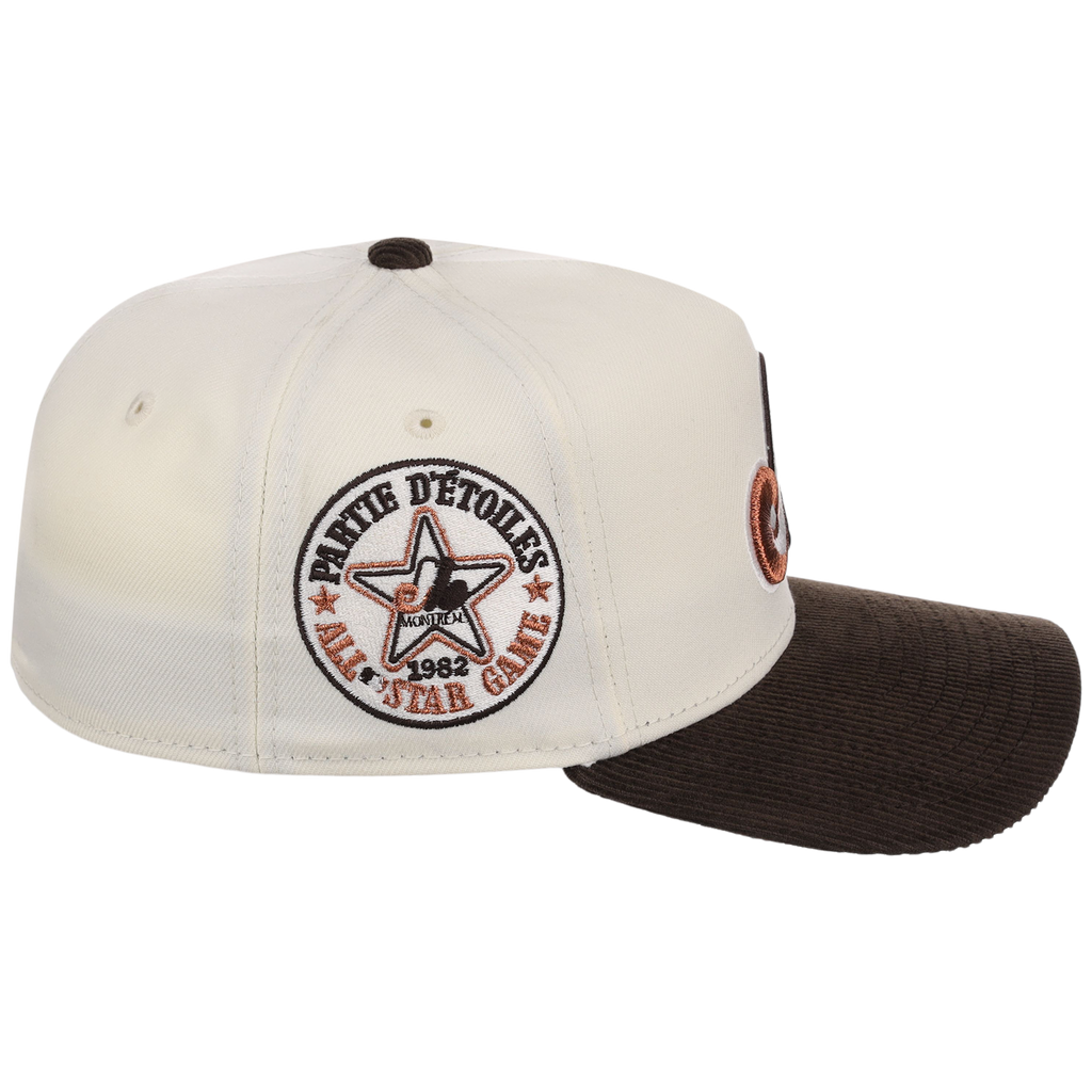 Montreal Expos MLB Chrome Walnut Cord New Era 59FORTY