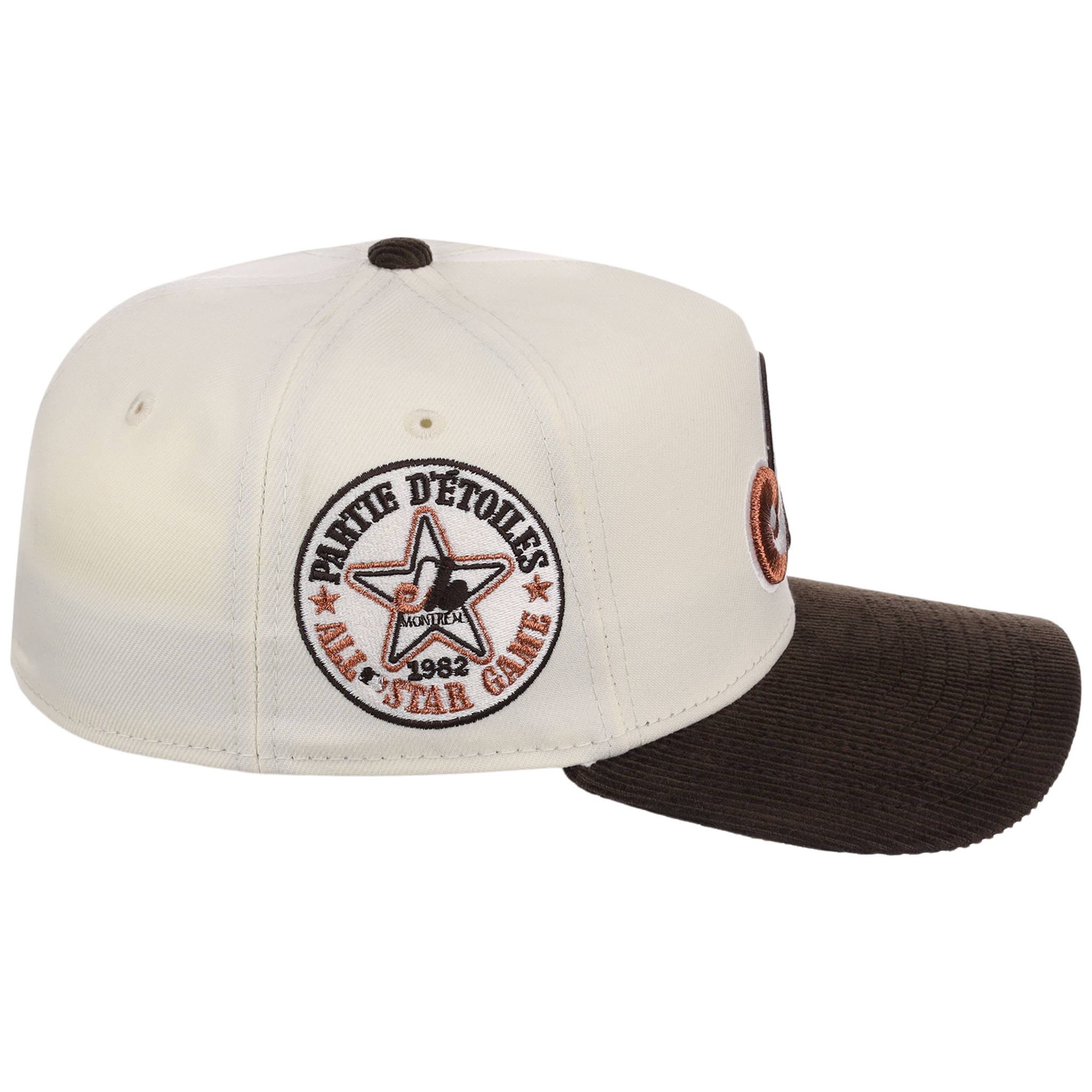 Montreal Expos MLB Chrome Walnut Cord New Era 59FORTY
