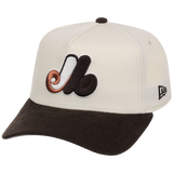 Montreal Expos MLB Chrome Walnut Cord New Era 59FORTY