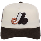 Montreal Expos MLB Chrome Walnut Cord New Era 59FORTY