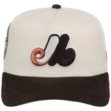 Montreal Expos MLB Chrome Walnut Cord New Era 59FORTY