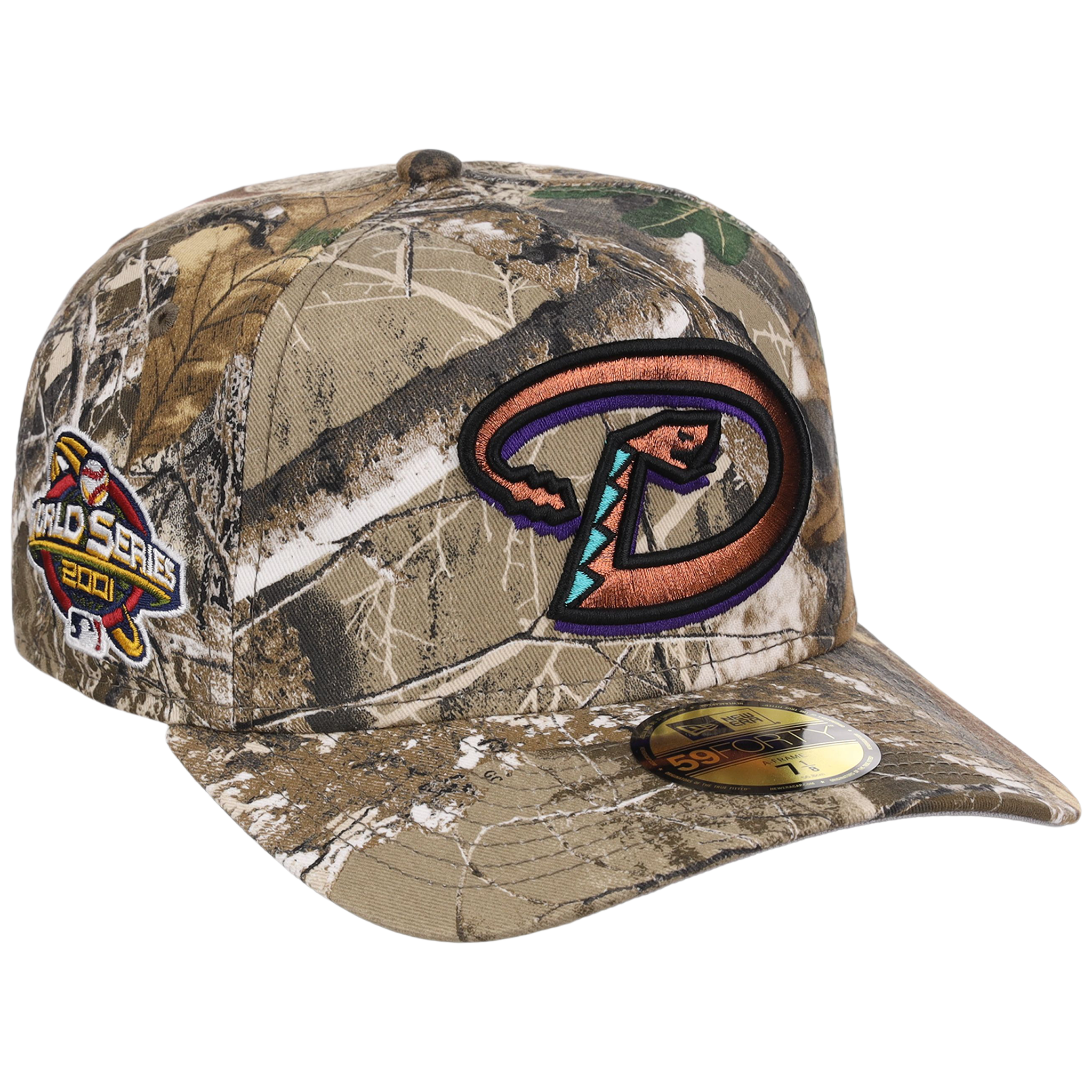Arizona Diamondbacks 59FIFTY リアルツリー Arizona Diamondbacks MLB Realtree Edge New Era 59FORTY – LidsHatDrop