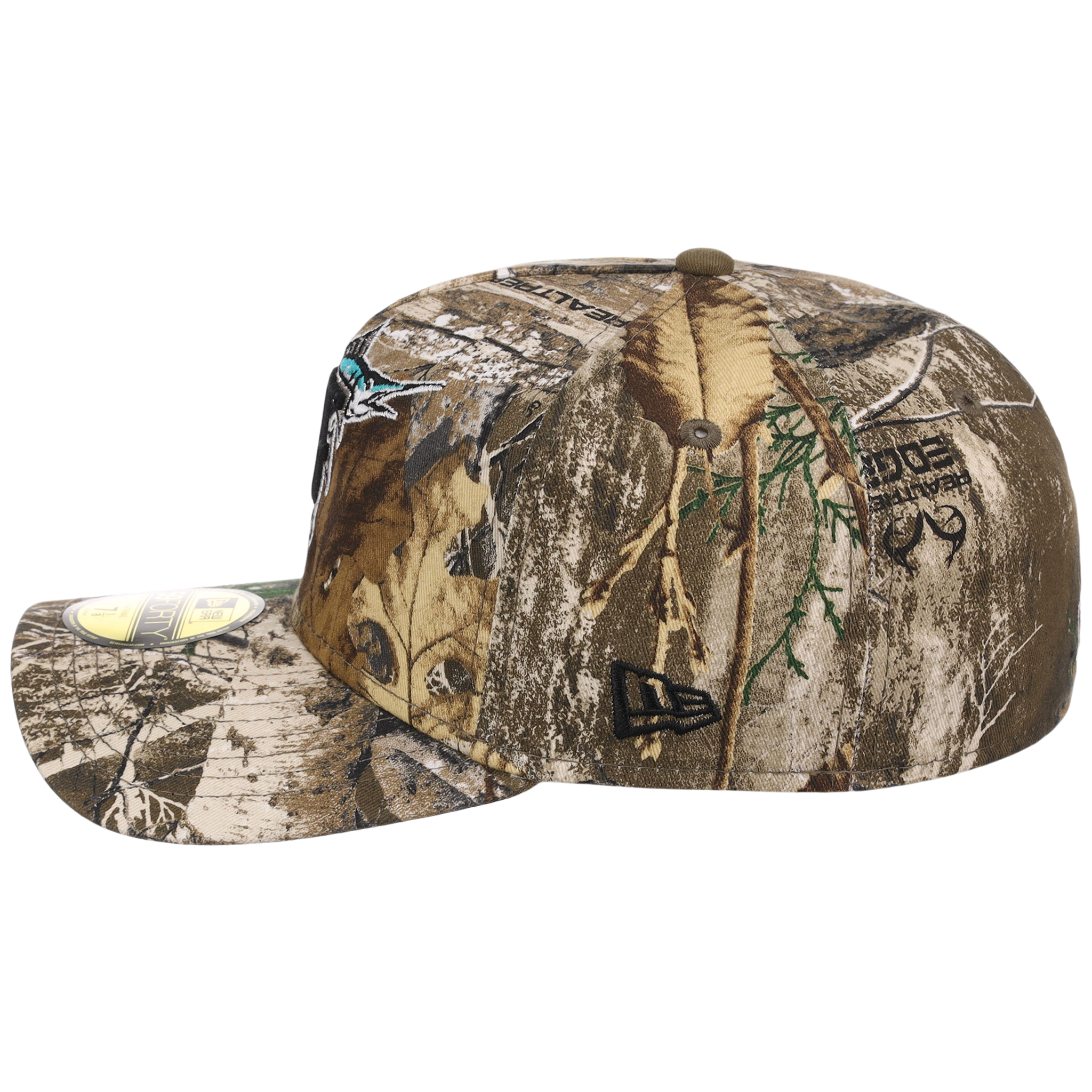 Miami Marlins MLB Realtree Edge New Era 59FORTY