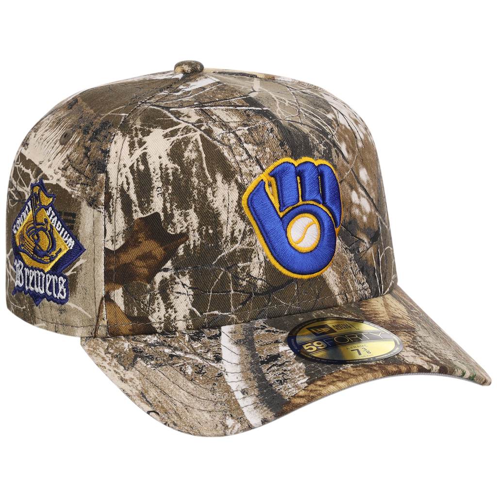 Milwaukee Brewers MLB Realtree Edge New Era 59FORTY
