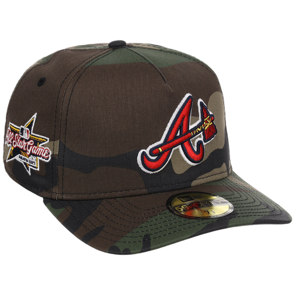 Atlanta Braves MLB Tactical Woodland New Era 59FORTY – LidsHatDrop
