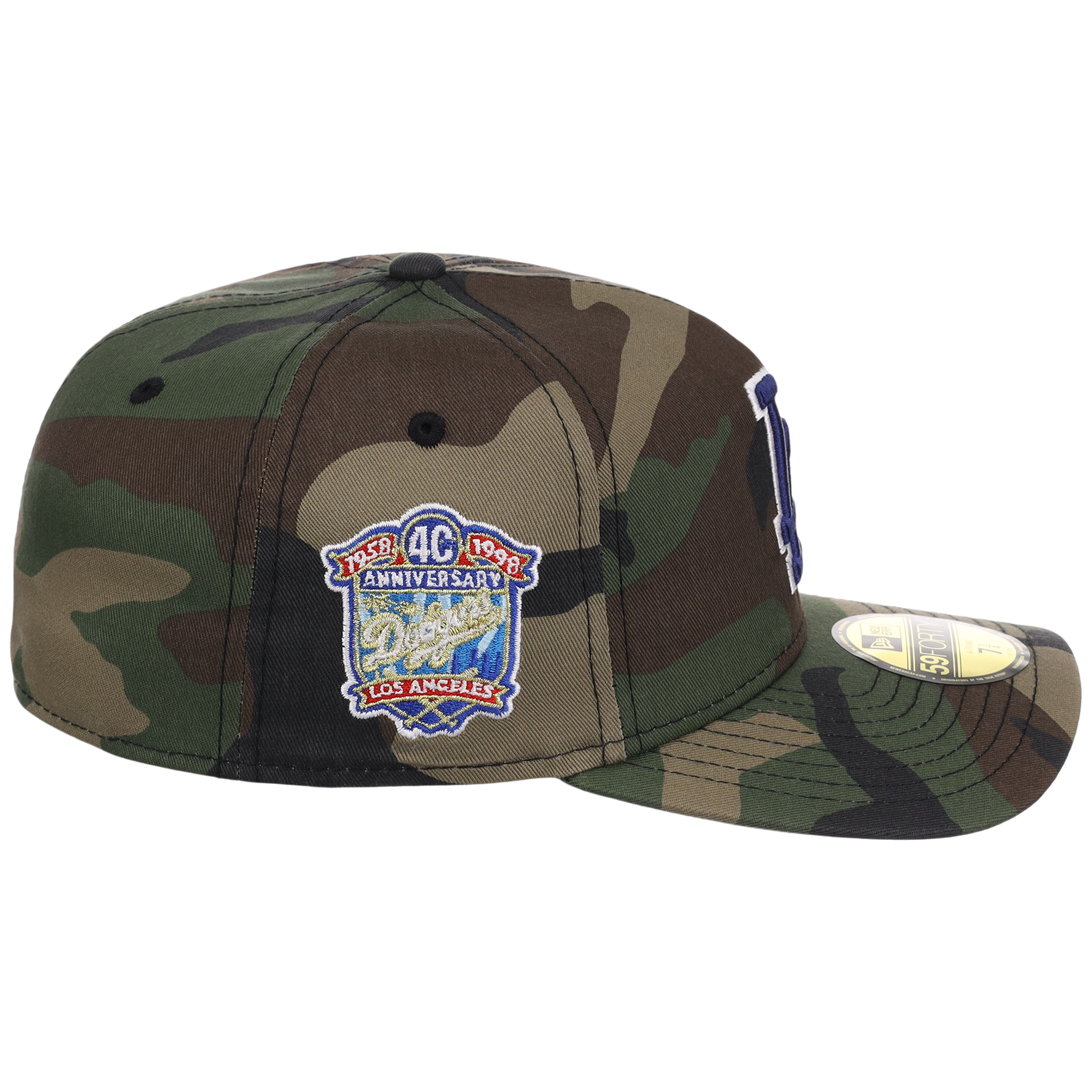 Los Angeles Dodgers MLB Tactical Woodland New Era 59FORTY