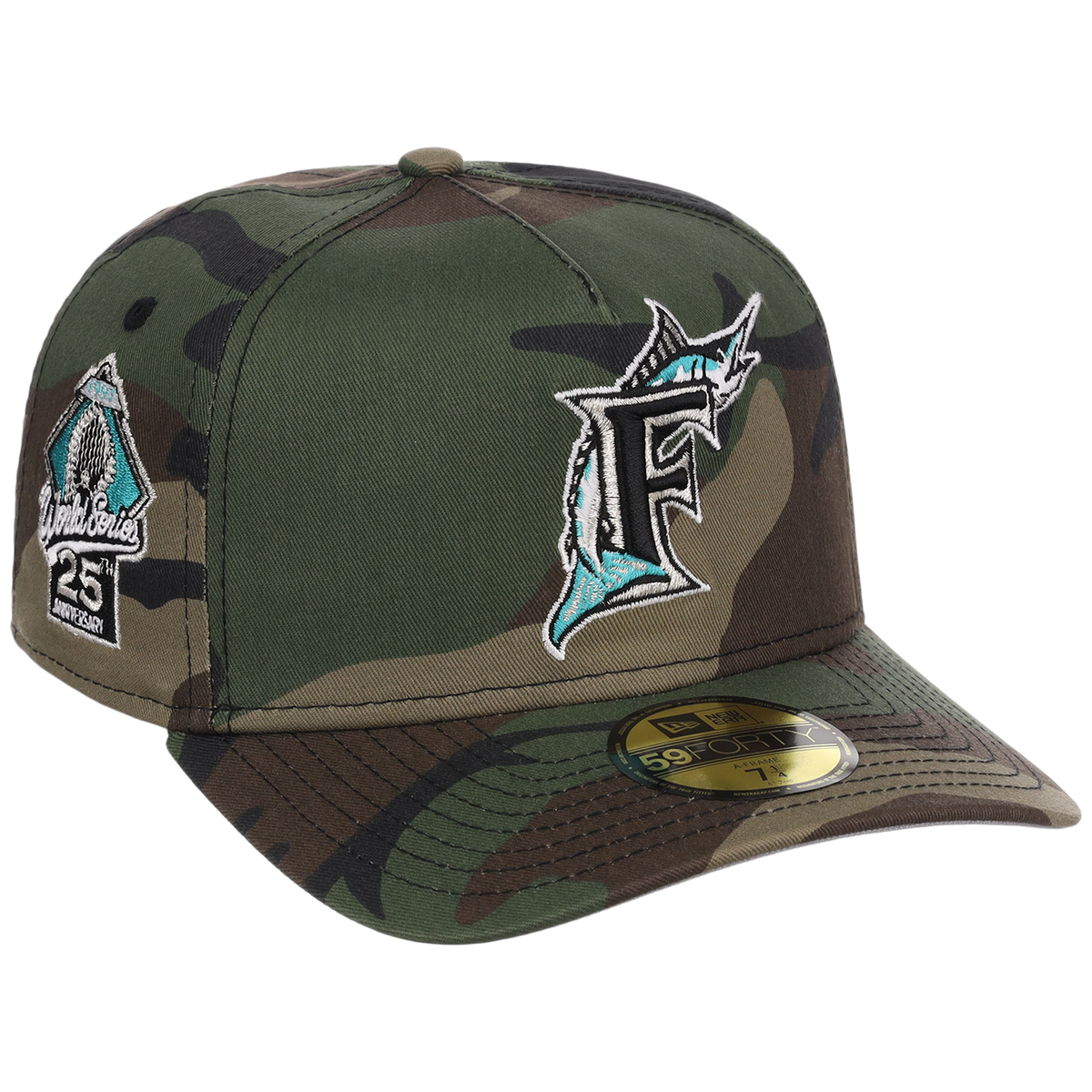 Miami Marlins MLB Tactical Woodland New Era 59FORTY