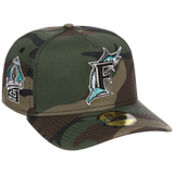 Miami Marlins MLB Tactical Woodland New Era 59FORTY