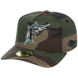 Miami Marlins MLB Tactical Woodland New Era 59FORTY