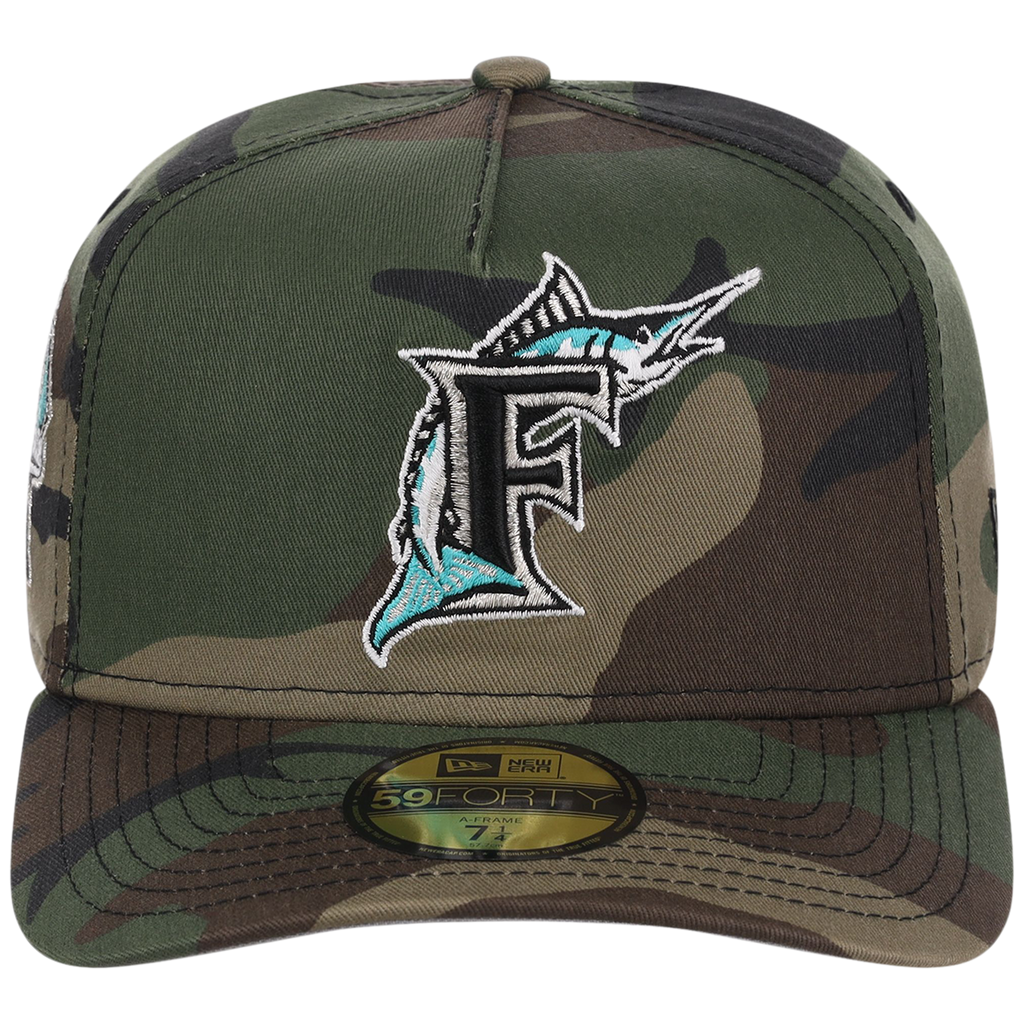 Miami Marlins MLB Tactical Woodland New Era 59FORTY