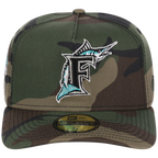 Miami Marlins MLB Tactical Woodland New Era 59FORTY