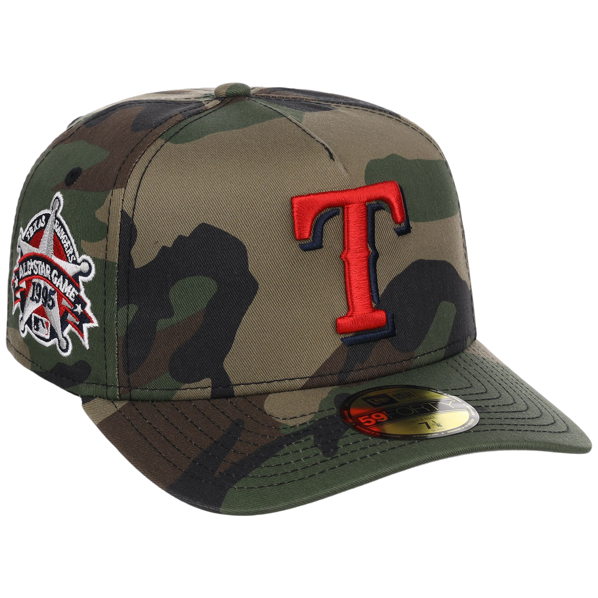 Texas Rangers MLB Tactical Woodland New Era 59FORTY
