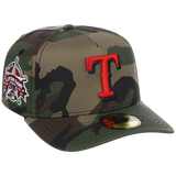 Texas Rangers MLB Tactical Woodland New Era 59FORTY