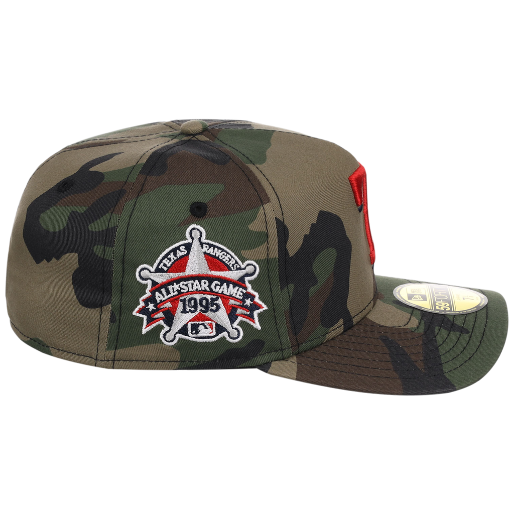 Texas Rangers MLB Tactical Woodland New Era 59FORTY