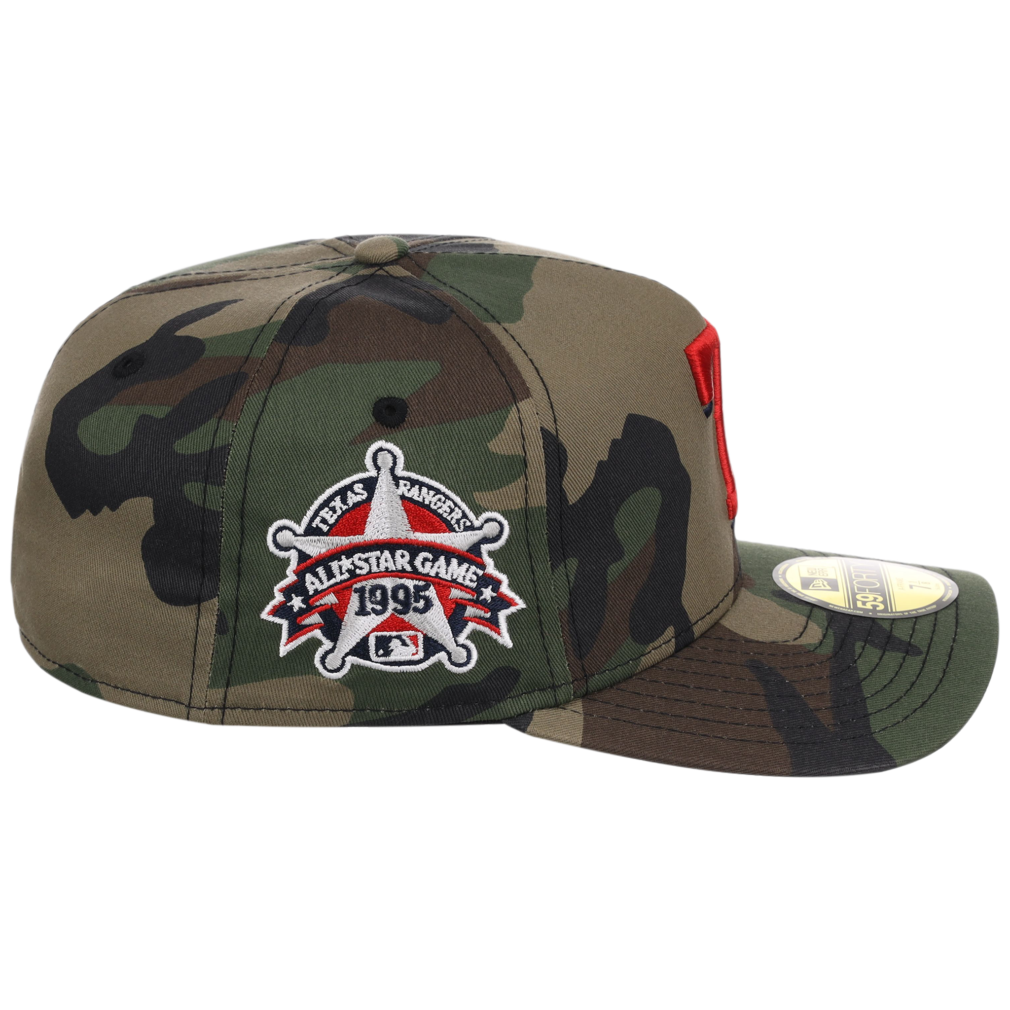 Texas Rangers MLB Tactical Woodland New Era 59FORTY