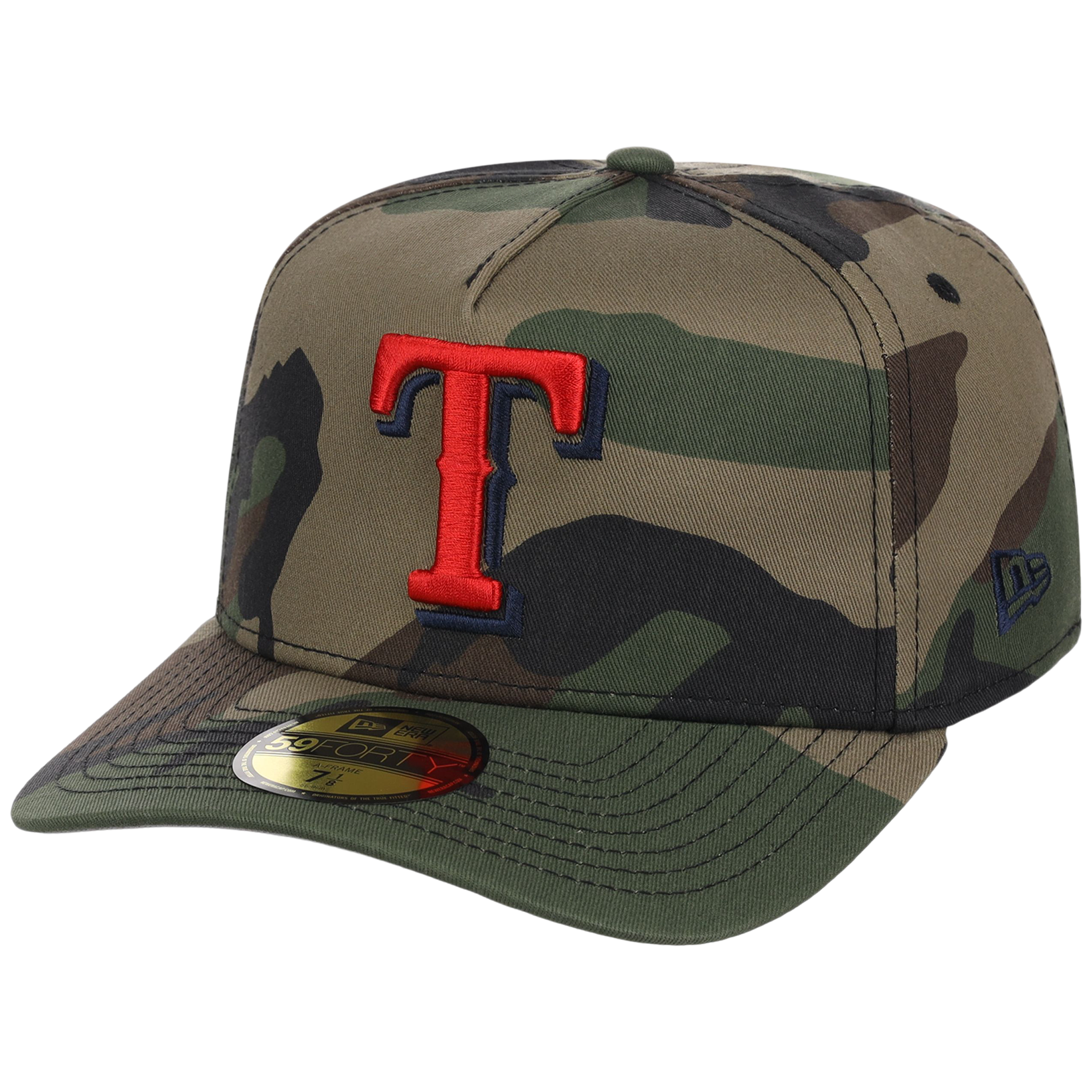Texas Rangers MLB Tactical Woodland New Era 59FORTY