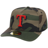 Texas Rangers MLB Tactical Woodland New Era 59FORTY