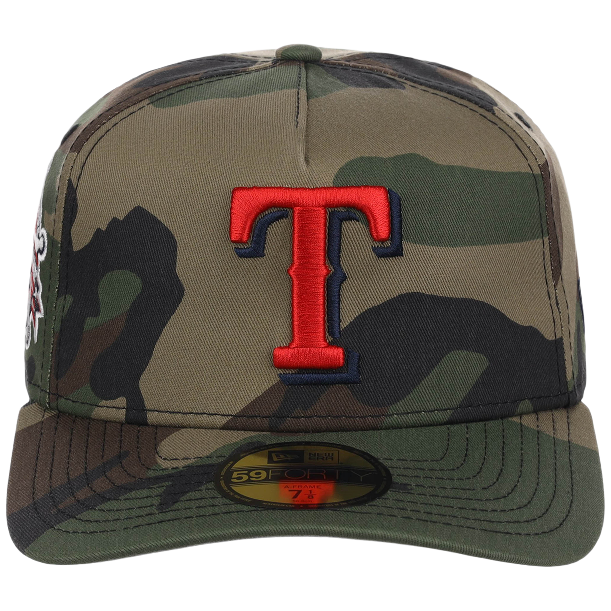 Texas Rangers MLB Tactical Woodland New Era 59FORTY