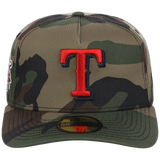 Texas Rangers MLB Tactical Woodland New Era 59FORTY