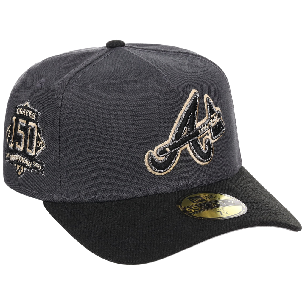 Atlanta Braves MLB Graphite Balance New Era 59FORTY