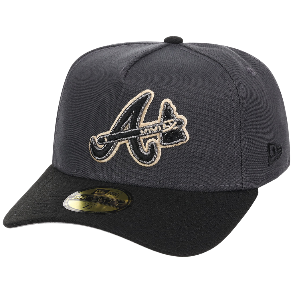 Atlanta Braves MLB Graphite Balance New Era 59FORTY
