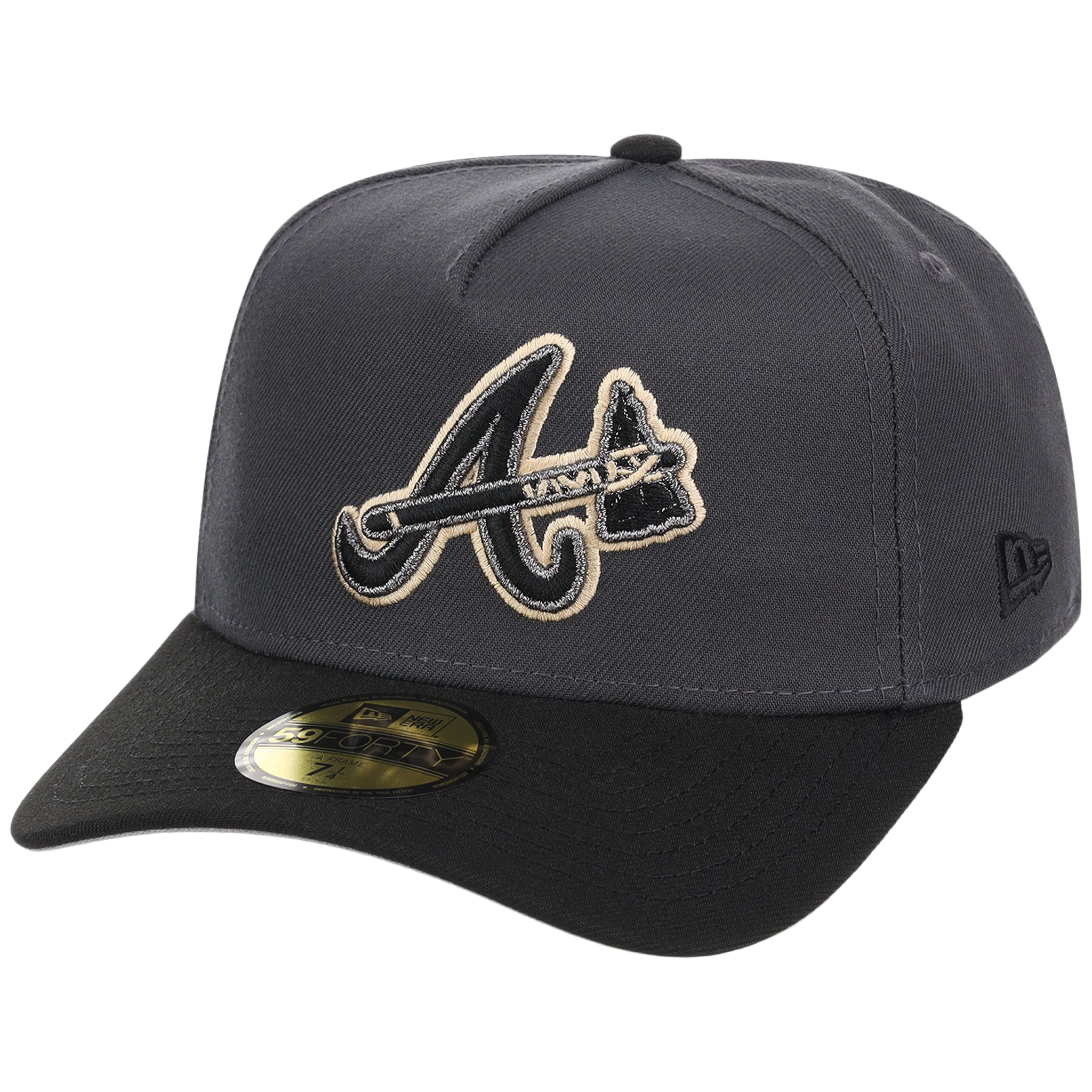 Atlanta Braves MLB Graphite Balance New Era 59FORTY