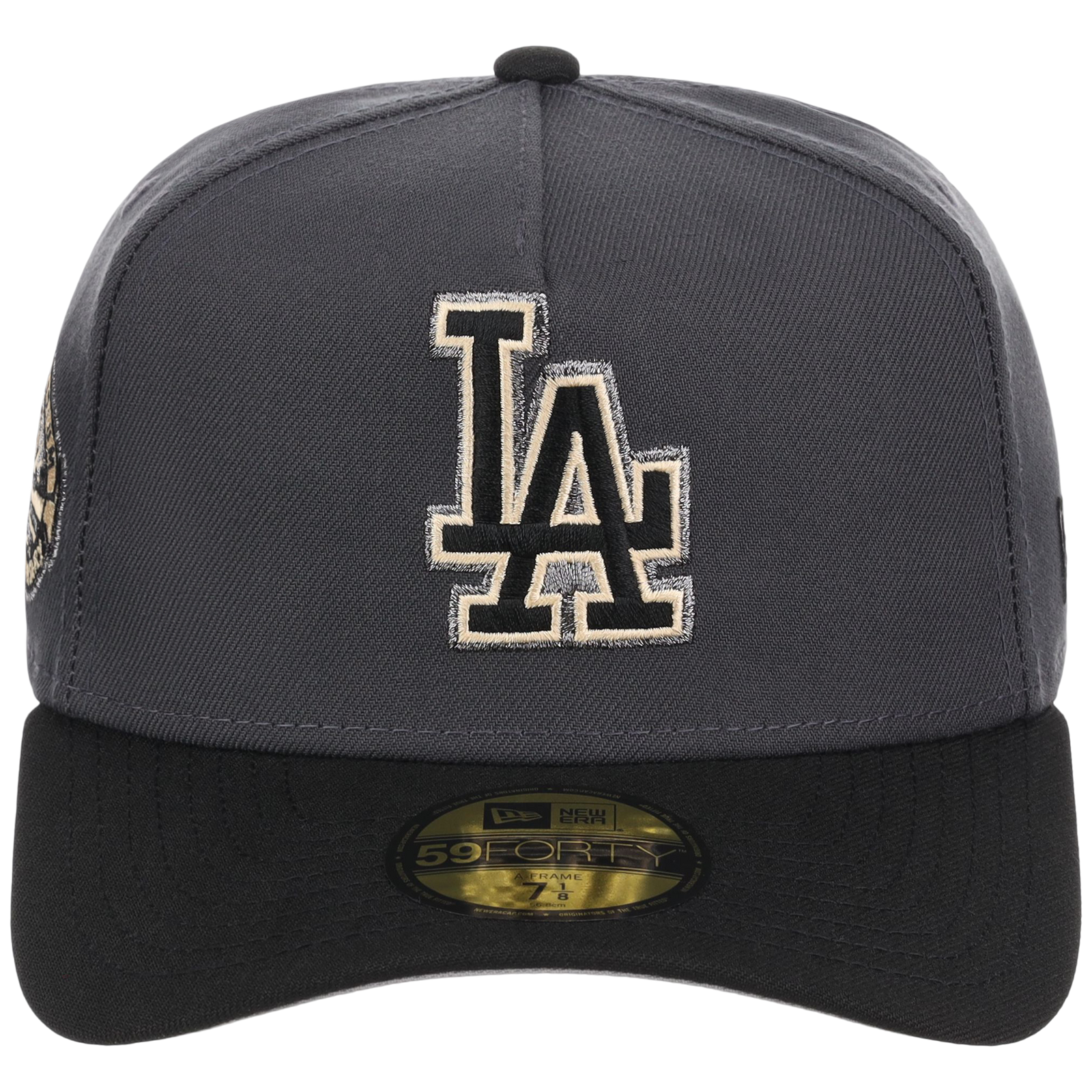 グレイビィボーンズ　スリーブ Los Angeles Dodgers MLB Graphite Balance New Era 59FORTY – LidsHatDrop