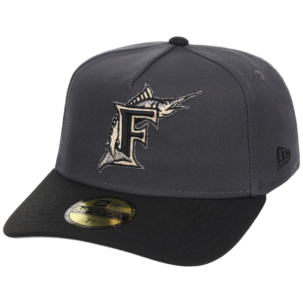 Miami Marlins MLB Graphite Balance New Era 59FORTY