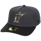 Miami Marlins MLB Graphite Balance New Era 59FORTY