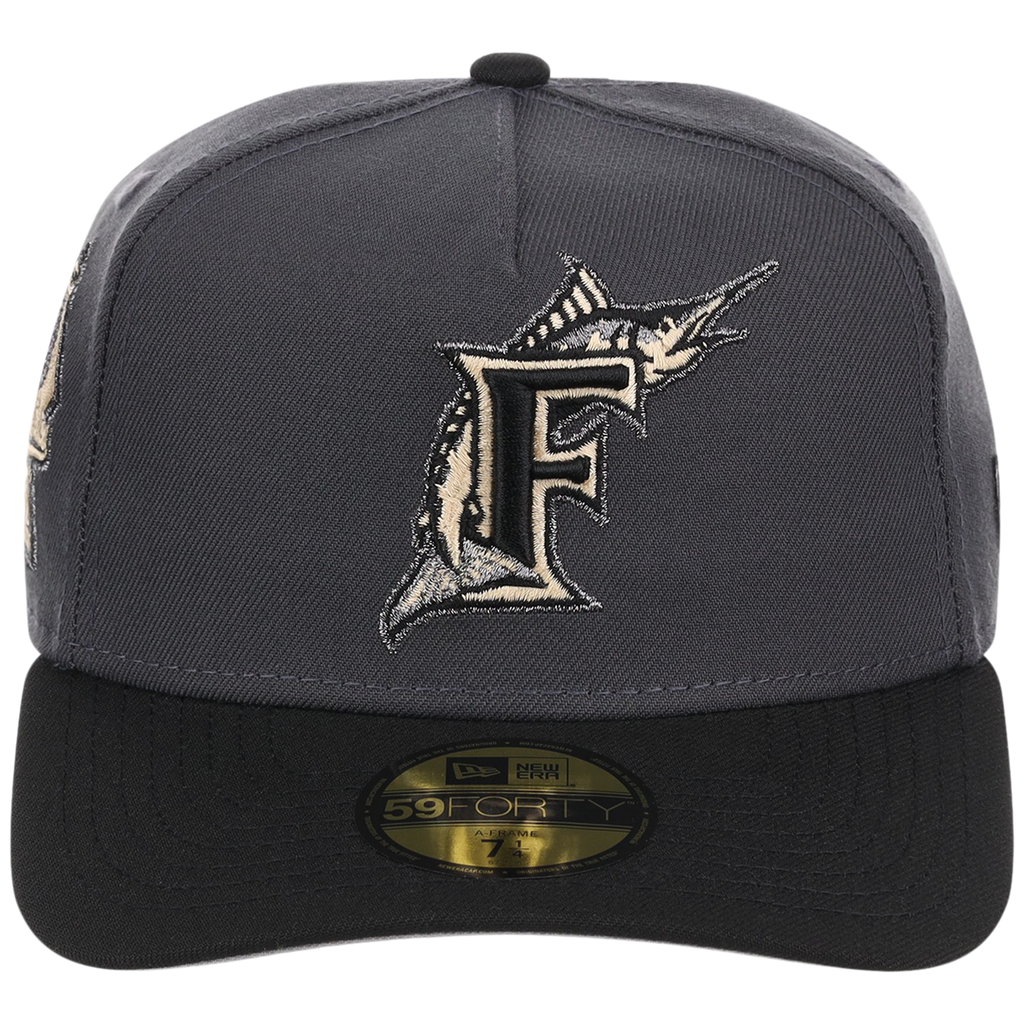 Miami Marlins MLB Graphite Balance New Era 59FORTY