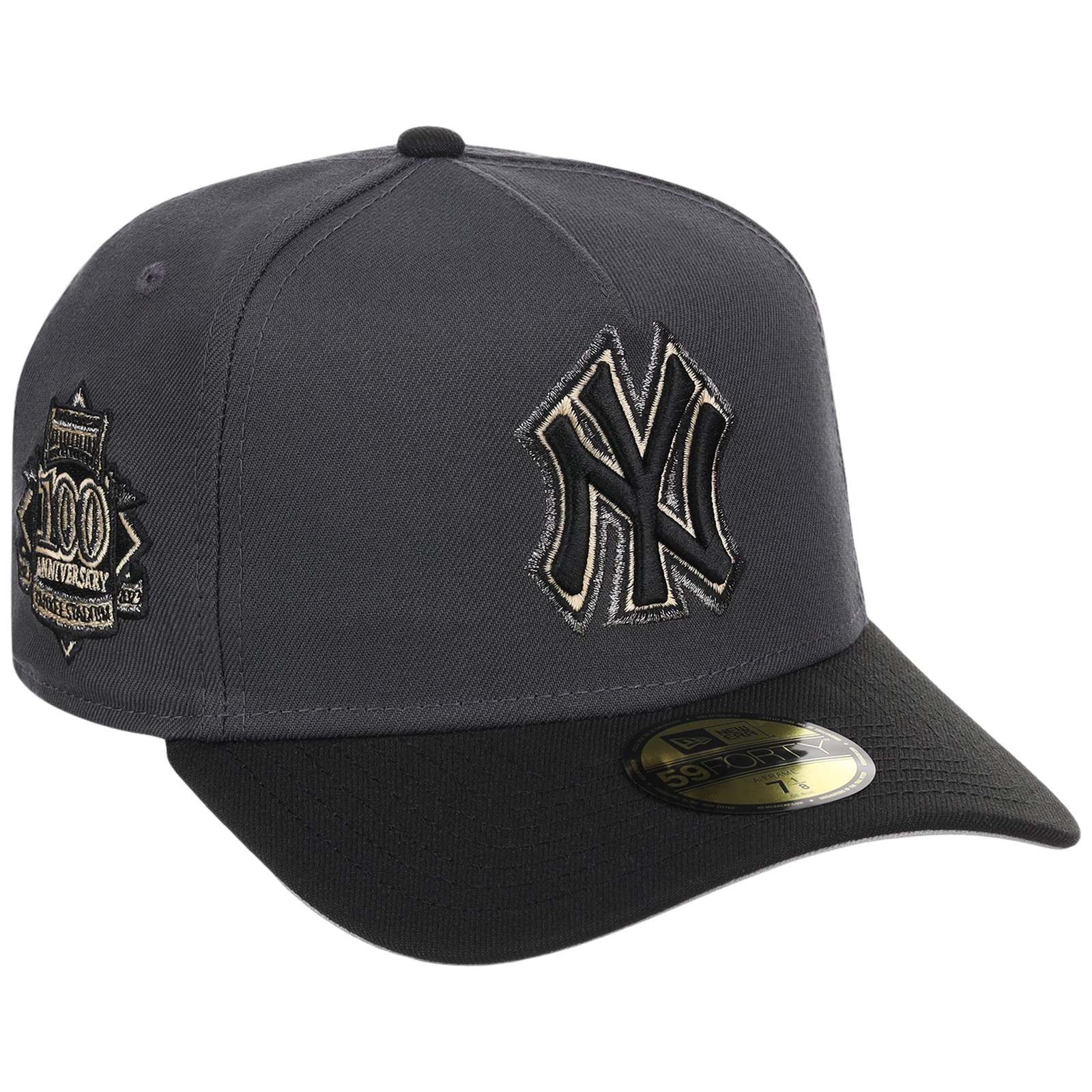 New York Yankees MLB Graphite Balance New Era 59FORTY – LidsHatDrop
