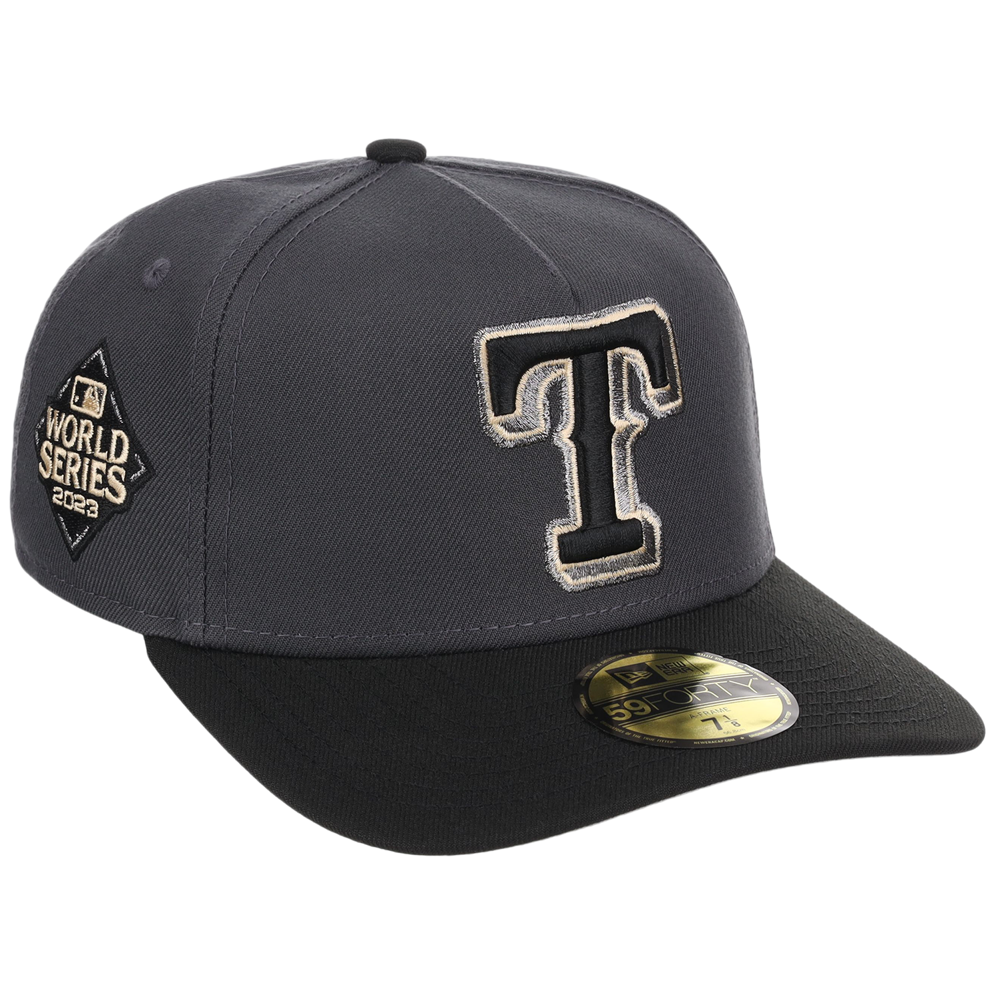 Texas Rangers MLB Graphite Balance New Era 59FORTY