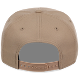 Atlanta Braves Women's New Era 9FORTY Camel A-Frame
