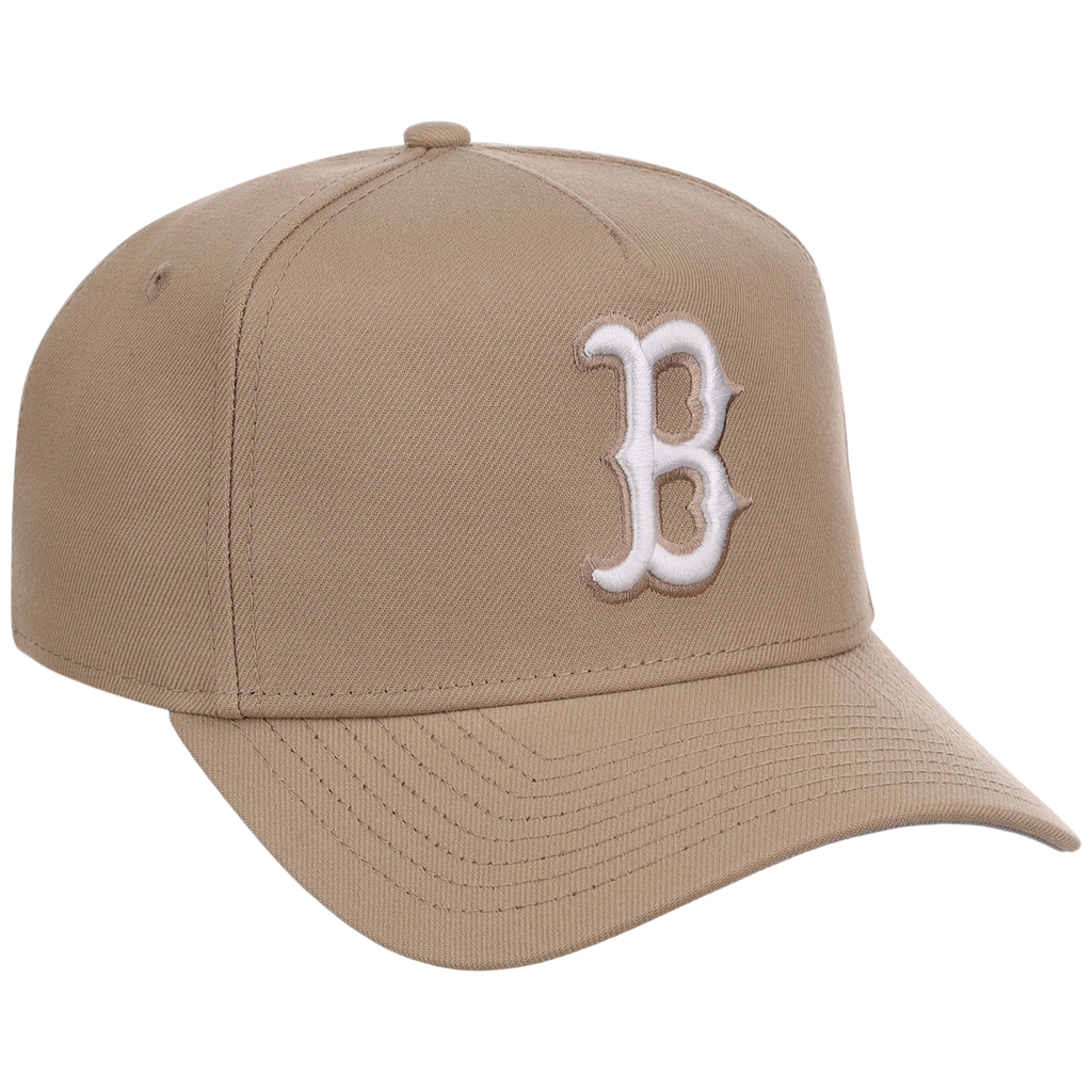 Boston Red Sox Women's New Era 9FORTY Camel A-Frame