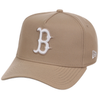 Boston Red Sox Women's New Era 9FORTY Camel A-Frame