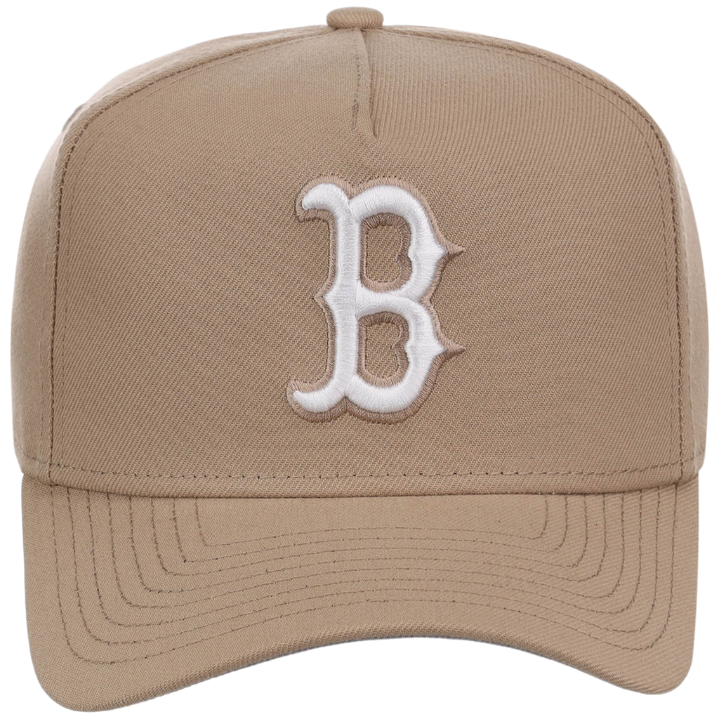Boston Red Sox Women's New Era 9FORTY Camel A-Frame