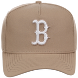 Boston Red Sox Women's New Era 9FORTY Camel A-Frame
