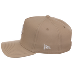 Chicago Cubs Women's New Era 9FORTY Camel A-Frame