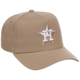 Houston Astros Women's New Era 9FORTY Camel A-Frame