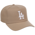 Los Angeles Dodgers Women's New Era 9FORTY Camel A-Frame