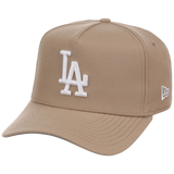 Los Angeles Dodgers Women's New Era 9FORTY Camel A-Frame