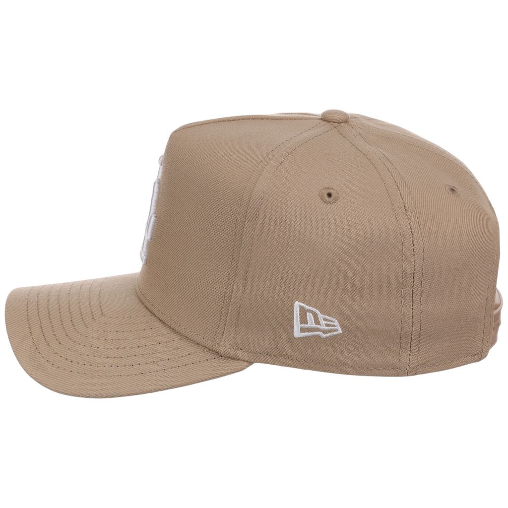 Los Angeles Dodgers Women's New Era 9FORTY Camel A-Frame
