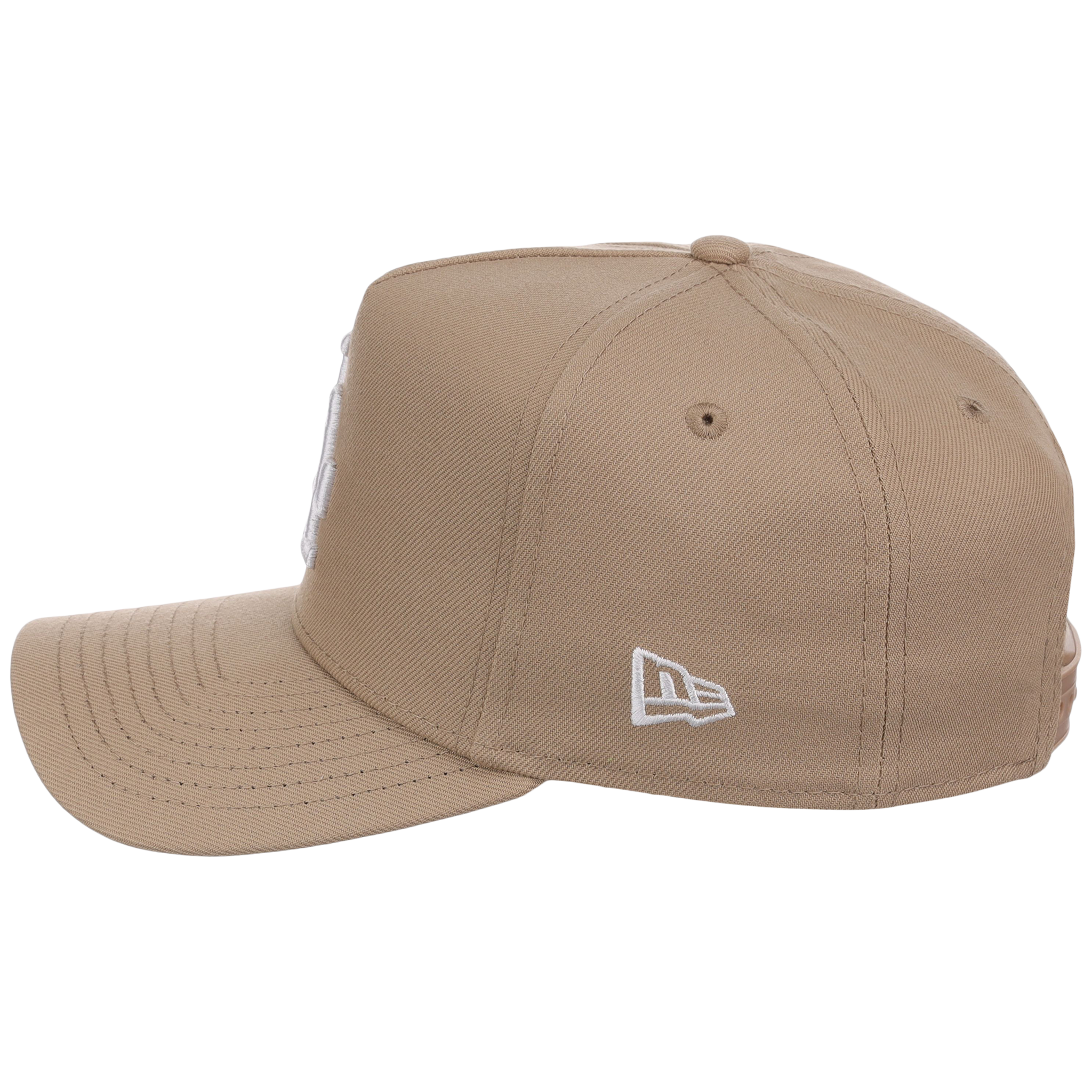 Los Angeles Dodgers Women's New Era 9FORTY Camel A-Frame