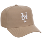 New York Mets Women's New Era 9FORTY Camel A-Frame