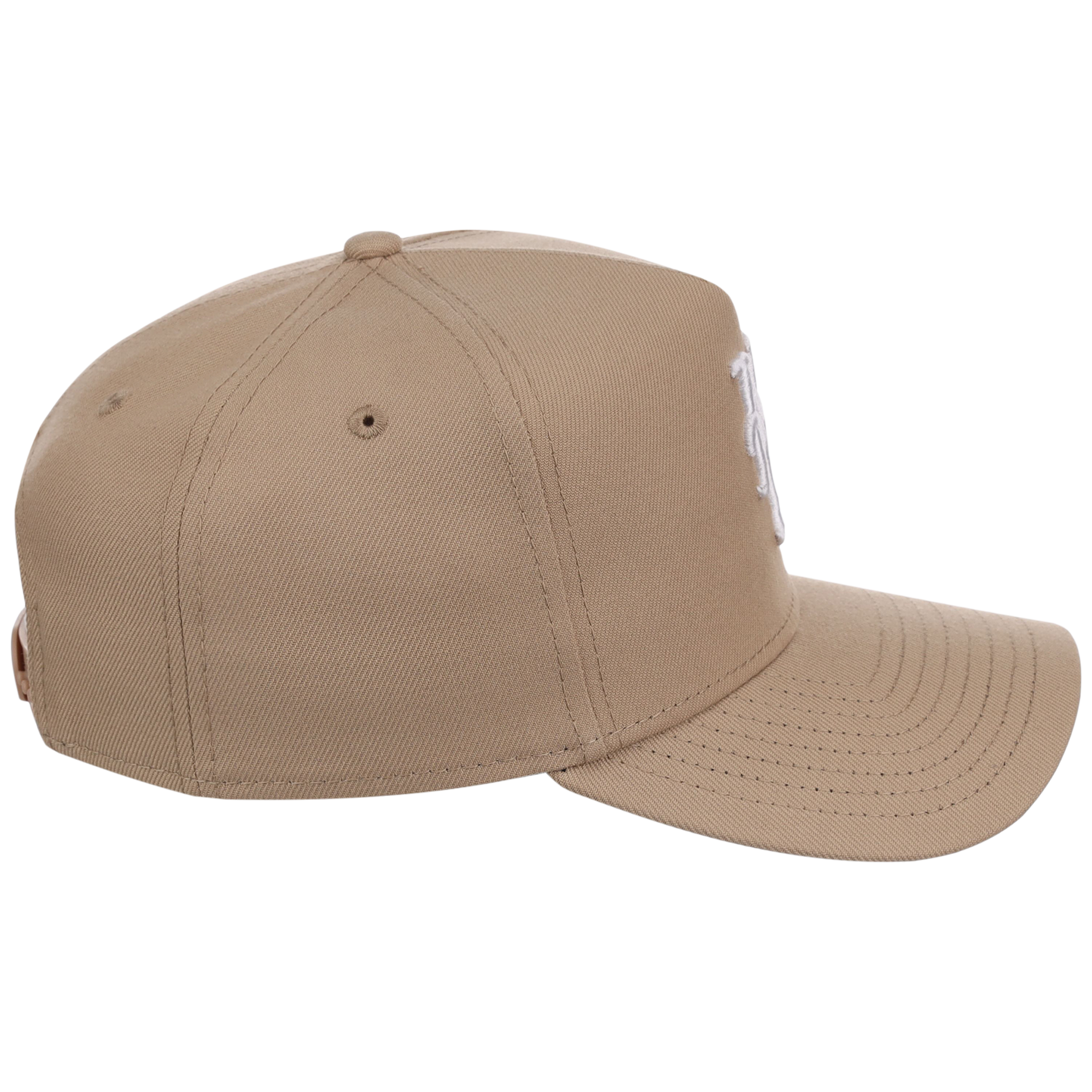 New York Mets Women's New Era 9FORTY Camel A-Frame